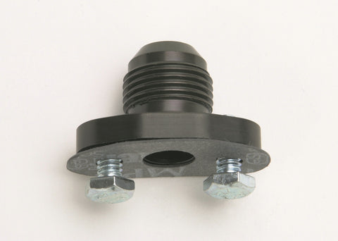 Russell OIL PAN FLANGE ADAPTER W/-10 AN MALE FLARE