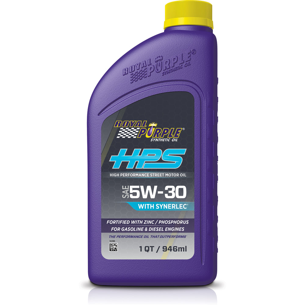 Royal Purple High Performance Motor Oil 5W-30 Full Synthetic 1 Qt (US)