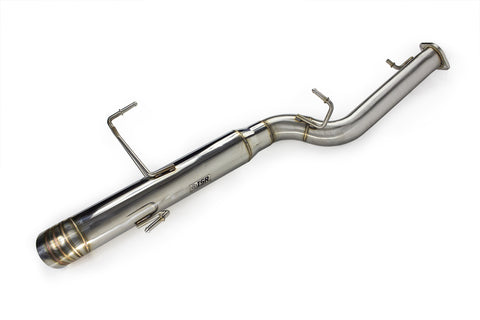 ISR Performance Series II - EP Single Tip Blast Pipe Exhaust System -Non Resonated- Nissan 240sx 95-98 (S14)