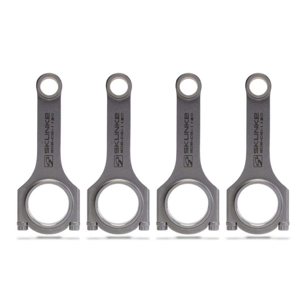 Alpha Series Forged 4340 Chromoly Steel Long Connecting Rods 88-00 Honda Civic Ex D16