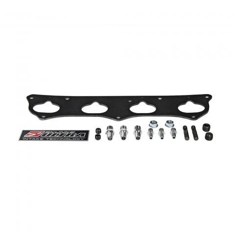 Ultra Series Race Intake Manifold w/ Removable Plenum Black 02-15 Honda Civic Si K20A2