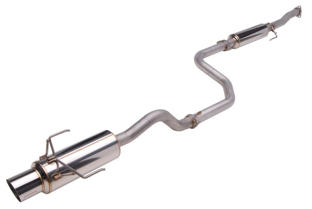 Mega Power Cat-Back 304SS Exhaust w/ 110mm Polished Tip 04-01 Acura Integra RS/LS, 00-01 GS-R/Type R