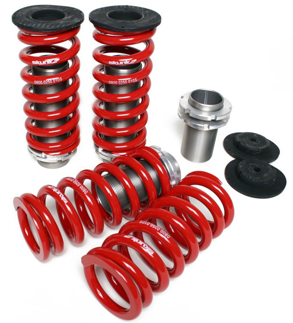 Skunk2 Adjustable Sleeve Coilovers Red 90-97 Honda Accord