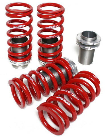 Skunk2 Adjustable Sleeve Coilovers Red 90-01 Acura Integra