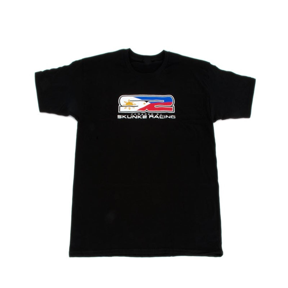 Skunk2 S2 Philippines Flag Men's T-Shirt Black