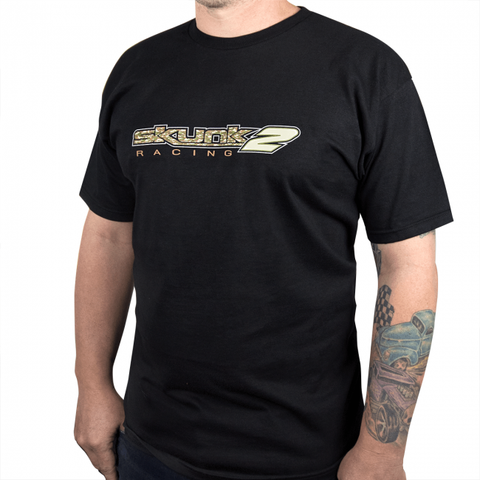 Skunk2 Camo Logo Men's T-Shirt Black