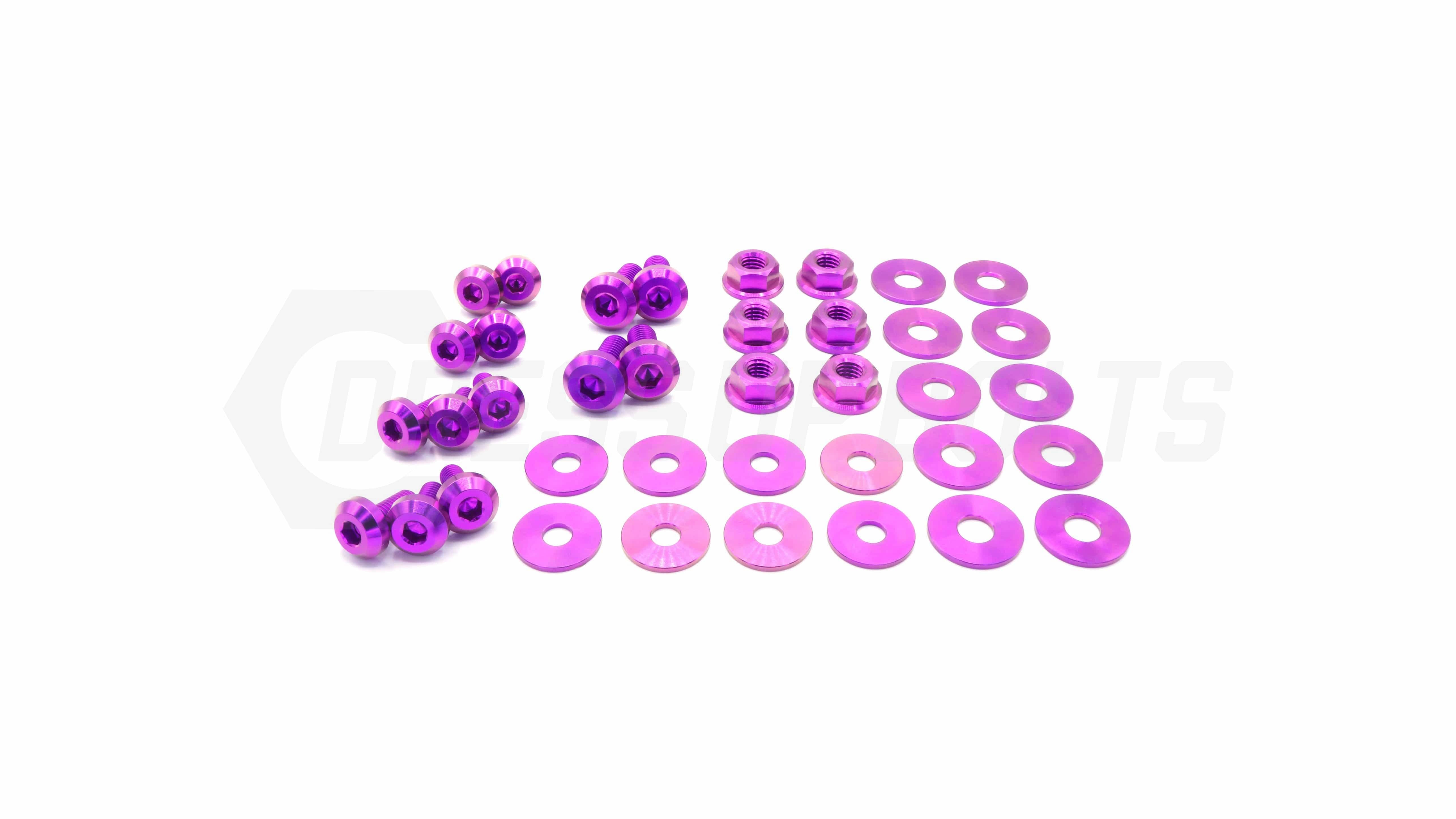 Dress Up Bolts Stage 1 Titanium Hardware Engine Bay Kit - Subaru Impre