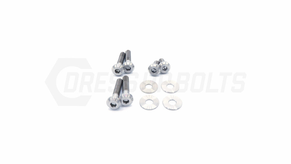 Dress Up Bolts Titanium Hardware Trunk Kit - Subaru Impreza GC8 (1992-2001)