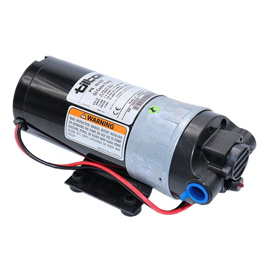 PUMP, 12 VOLT, BUNA, WITH BYPASS