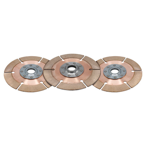 DISC PACK, METAL, 7.25in, 8 RVT, 3 PL, 1X23