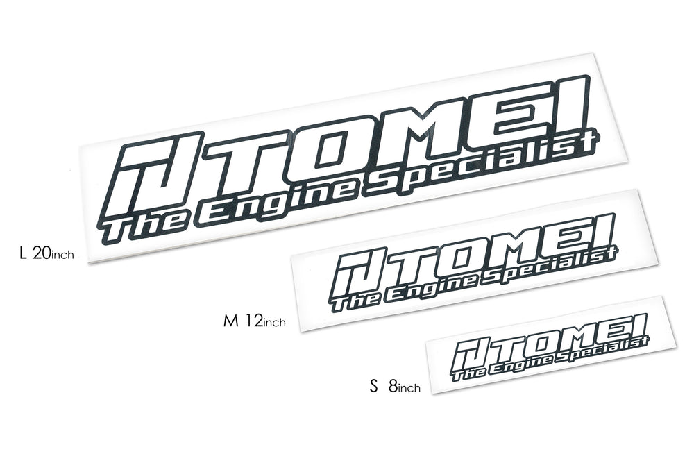 TOMEI STICKER ENGINE SPECIALIST DIE CUT