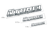 TOMEI STICKER ENGINE SPECIALIST DIE CUT