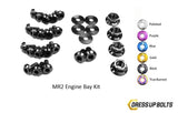 Toyota MR2 W20 (1990-1999) Titanium Dress Up Bolts Engine Bay Kit - DressUpBolts.com