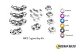 Toyota MR2 W20 (1990-1999) Titanium Dress Up Bolts Engine Bay Kit - DressUpBolts.com