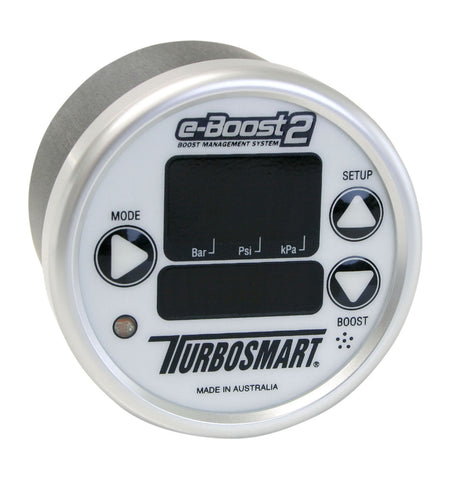 Turbosmart Turbocharger Electronic Boost Controller (eB2 60mm White Silver)