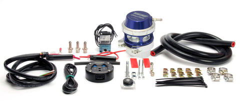 Turbosmart Turbocharger Blow Off Valve (Blow Off Valve controller kit (controller + custom Raceport) BLUE)