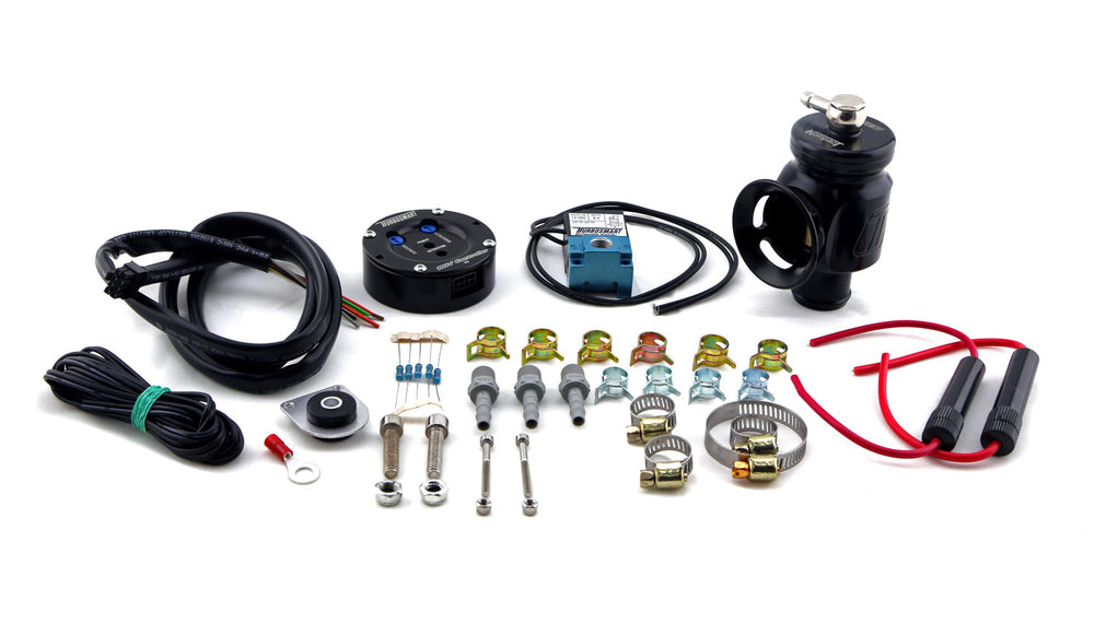 Turbosmart Turbocharger Blow Off Valve (Blow Off Valve controller kit (controller + custom Kompact Supersonic) BLACK)