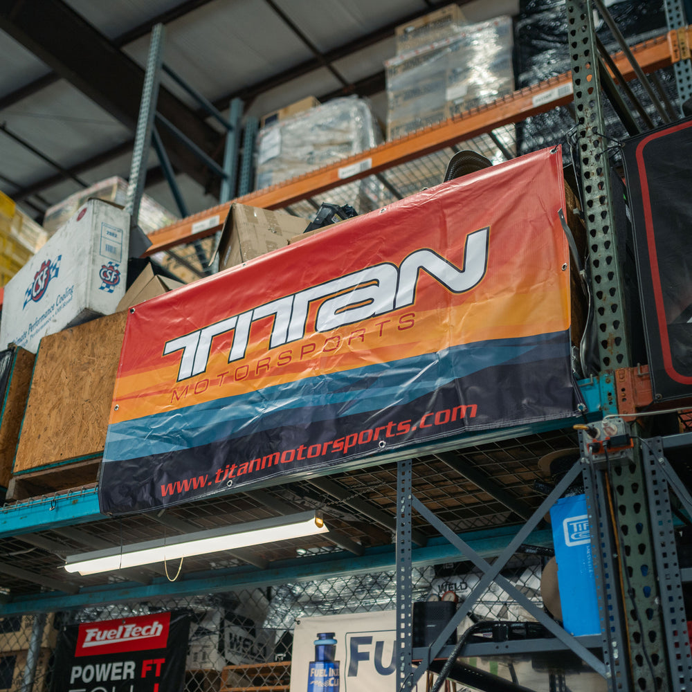 Titan Racing Sticker Titan Motorsports Vinyl Banner