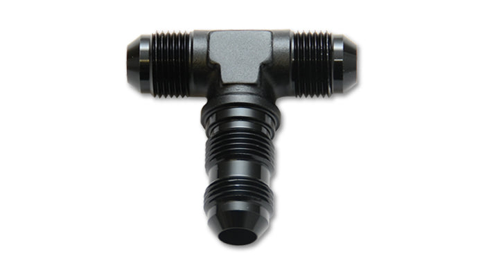 Bulkhead Adapter Tee Fitting, Size: -12AN