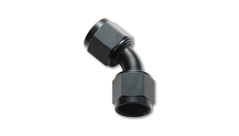 45 deg. Female Union Adapter, Size: -6AN