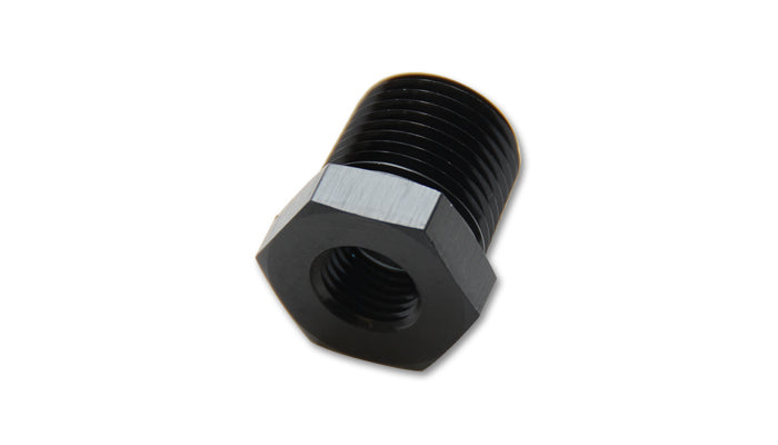 Pipe Reducer Adapter Fitting, Size: 1/8in NPT Female to 1/4in NPT Male