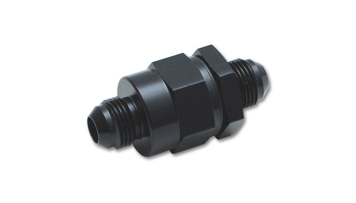 Check Valve with Integrated -8AN Male Flare Fitting