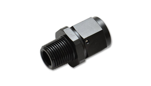 '-10AN Female to 1/2in NPT Male Swivel Straight Adapter Fitting