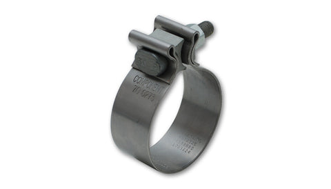 Stainless Steel Seal Clamp for 2in O.D. Tubing (1.25in Wide Band)