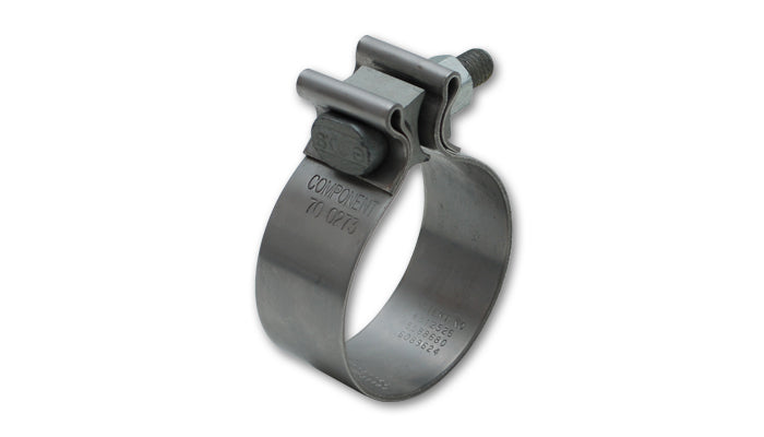 Stainless Steel Seal Clamp for 3in O.D. Tubing (1.25in Wide Band)