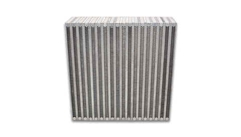 Vertical Flow Intercooler Core; 6inW x 11.80inH x 3inThick