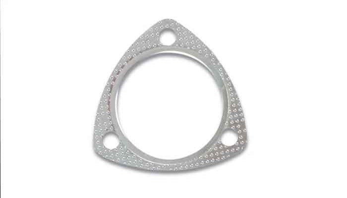 3-Bolt High Temperature Exhaust Gasket (3.5in I.D), Multi-Layered Graphite