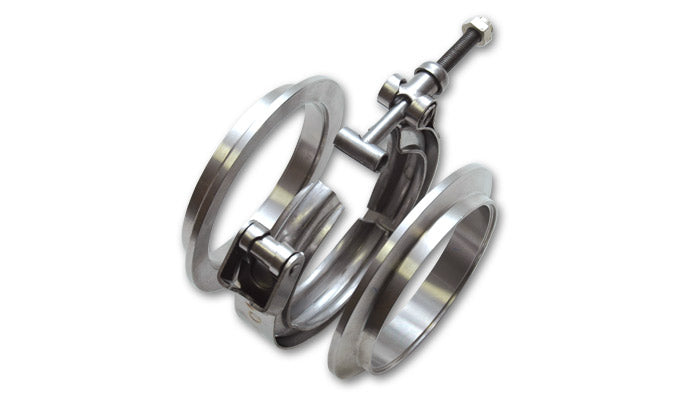 Stainless Steel V-Band Flange for 2.5in O.D. Tubing - Female