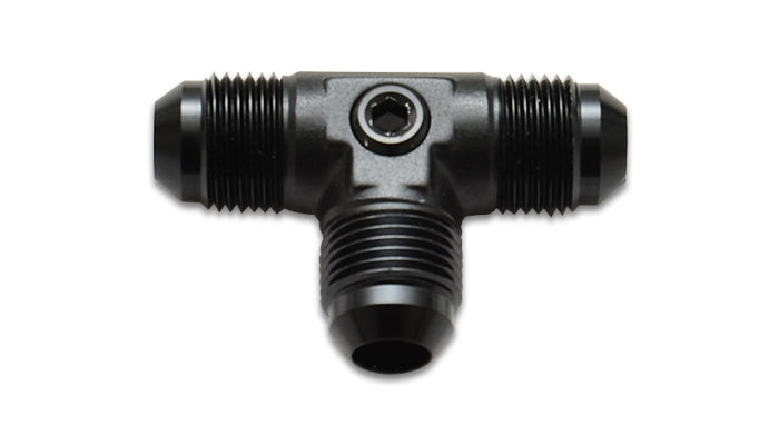 '-6AN to -6AN Male Tee Adapter Fitting with 1/8in NPT Port