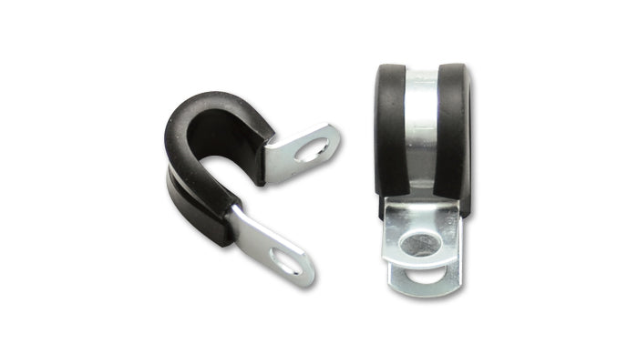 Stainless Steel Cushion Clamps for 5/8in Diameter (-10AN) Hose - Pack of 10