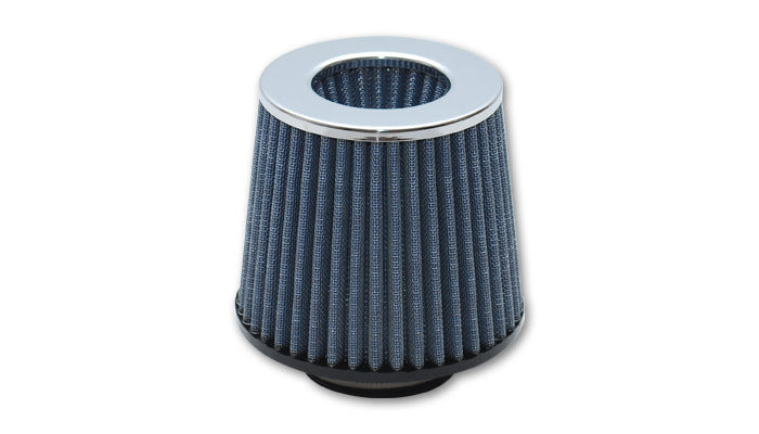 Open Funnel Performance Air Filter (2.5in Inlet I.D.) - Chrome Cap
