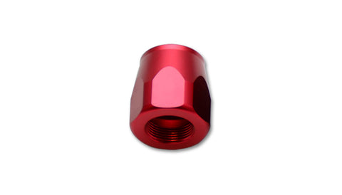 Hose End Socket, Size: -4AN, Color: Red