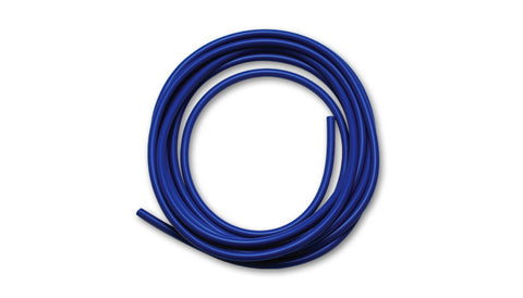 1/4in (6mm) ID x 25ft Silicone Vacuum Hose Bulk Pack - Blue