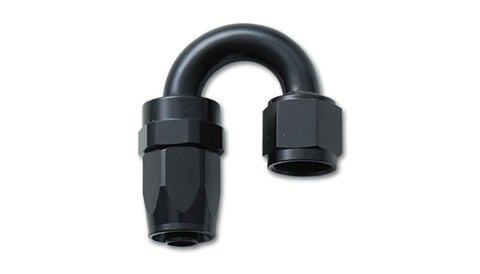 180 deg. Hose End Fitting, Hose Size: -8AN