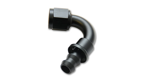 Push-on 120 deg. Hose End Elbow Fitting, Size: -4AN