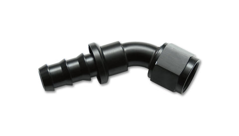 Push-on 30 deg. Hose End Elbow Fitting, Size: -10AN