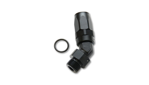 '-6AN Male 45 deg. Hose End Fitting, Thread: 7/16-20 Thread (4)