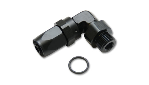 '-6AN Male 90 deg. Hose End Fitting, Thread 7/16-20 Thread (4)