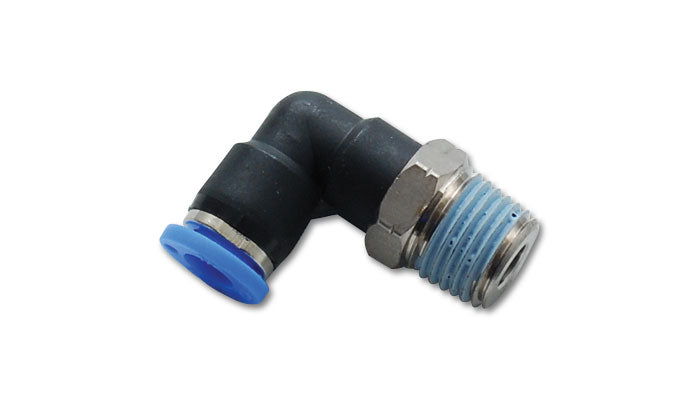 1/4in (6mm) Male Elbow One-Touch Fitting (1/4in NPT Thread)
