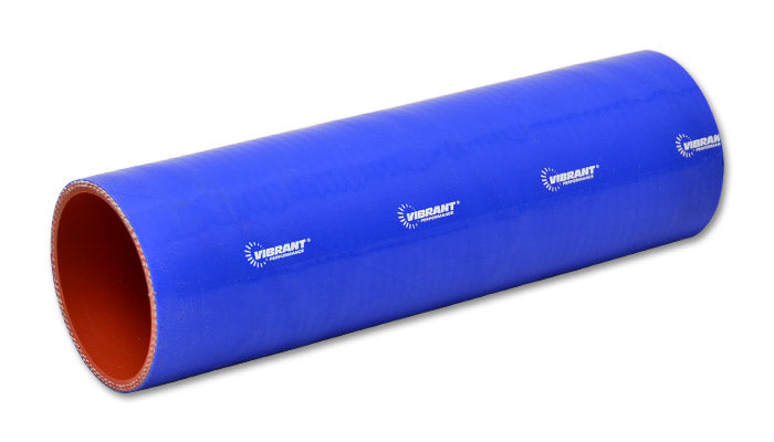 4 Ply Silicone Sleeve Coupler, 3in ID x 12in Long - Blue