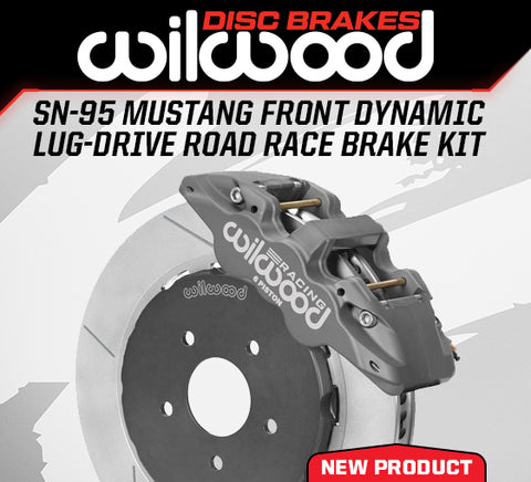 Dynamic Lug-Drive Road Race Brake Kits for SN-95 Ford Mustang