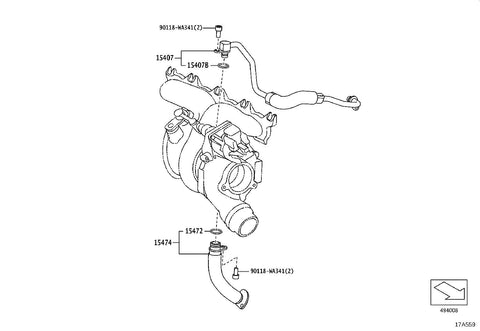 2020 Supra OEM Turbocharger