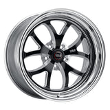 Weld S76 18x10.5 / 5x120mm BP / 7.6in. BS Black Wheel (High Pad) - Non-Beadlock