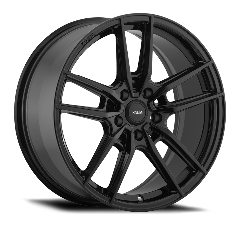 Konig Myth 17x8 5x100 ET43 Gloss Black