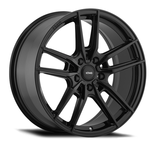 Konig Myth 18x8 5x108 ET43 Gloss Black