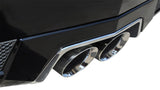 Corsa 2011-2015 Cadillac CTS Coupe V 6.2L V8 Polished Sport Axle-Back Exhaust